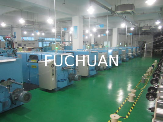 สกายบลู ดับเบิ้ลทวิส ทองแดงสาย Bunching เครื่องจักรอุปกรณ์ 630mm กว้าง