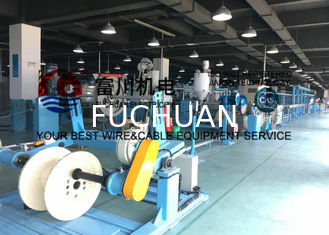 Fuchuan Cable Wire Extrusion Machine For PVC Extruding Automatic Wire Production Line