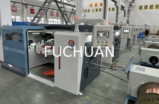 เครื่องรวมสายแบบบิดเกลียวสองชั้นความเร็วสูง Fuchuan พร้อมระยะพิทช์อิเล็กทรอนิกส์
