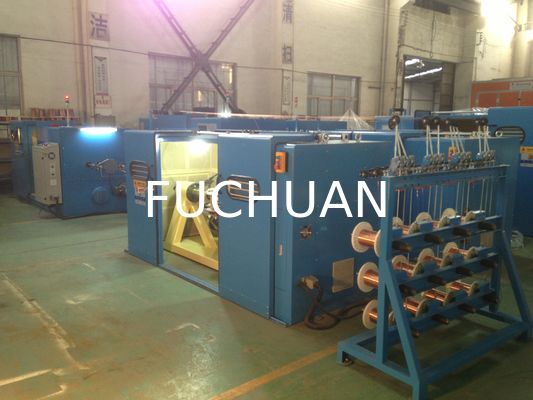 เครื่องพันสายทองแดง FUCHUAN 4000 แบบบิดหน้าจอสัมผัส 19 ชิ้น
