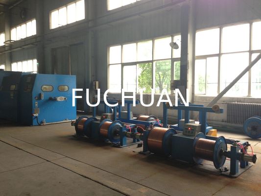 Fuchuan ความเร็วสูง Double Twist Buncher เครื่องผสมสาย สายทองแดงเปล่า