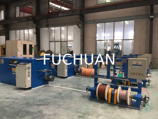 5.0Kgf Double Twister Wire Double Twist Bunching Machine ระยะคดเคี้ยวที่ปรับได้