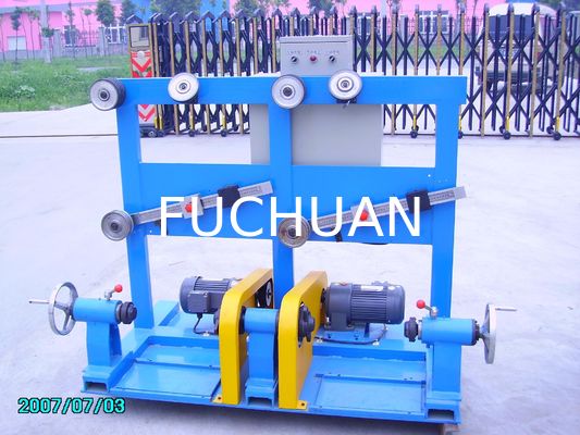 เครื่องพันเกลียวแบบบิดคู่ FC-500 สำหรับลวดทองแดง 0.15 มม. - 1.04 มม. แบบดึงออกแอคทีฟ