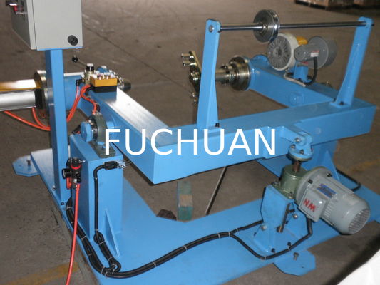 นิวเมติกยึดลวด Double Twist Bunching Machine Shaftless Bobbins Active Pay Off