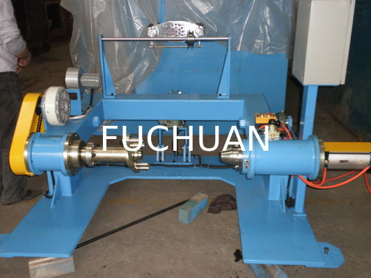 นิวเมติกยึดลวด Double Twist Bunching Machine Shaftless Bobbins Active Pay Off