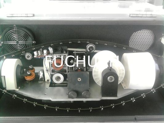 S Twist ลวดทองแดงเครื่องพันเกลียวคู่ 2.2Kw อินเวอร์เตอร์ไฟฟ้าเบรกแม่เหล็กไฟฟ้า