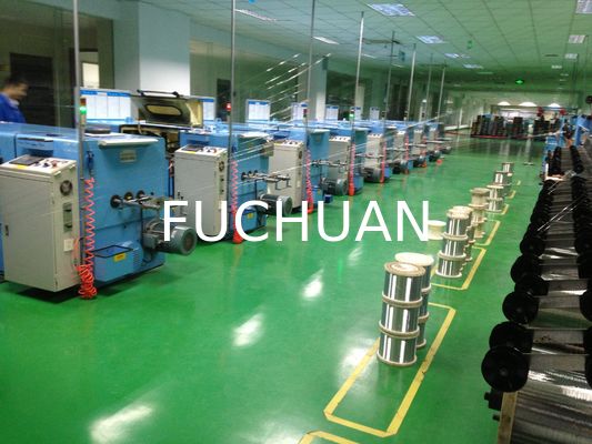 สกายบลู ดับเบิ้ลทวิส ทองแดงสาย Bunching เครื่องจักรอุปกรณ์ 630mm กว้าง