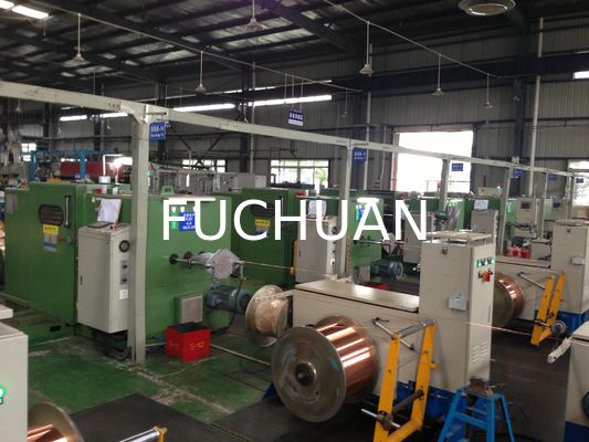 เครื่องพันลวดทองแดงแบบบิดคู่ FUCHUAN อุปกรณ์ Buncher อัตโนมัติ
