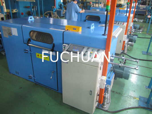 เครื่องพันลวดทองแดงแบบบิดคู่ FUCHUAN อุปกรณ์ Buncher อัตโนมัติ