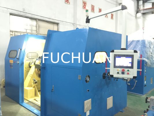 เครื่องม้วนสายไฟเคลือบดีบุก เส้นผ่านศูนย์กลางการบิด 1000 มม. อุปกรณ์ตีเกลียวสายเคเบิล