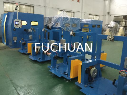 เครื่องม้วนสายไฟเคลือบดีบุก เส้นผ่านศูนย์กลางการบิด 1000 มม. อุปกรณ์ตีเกลียวสายเคเบิล