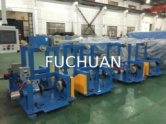 เครื่องม้วนสายไฟเคลือบดีบุก เส้นผ่านศูนย์กลางการบิด 1000 มม. อุปกรณ์ตีเกลียวสายเคเบิล