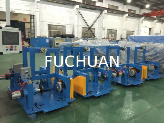 เครื่องม้วนสายไฟเคลือบดีบุก เส้นผ่านศูนย์กลางการบิด 1000 มม. อุปกรณ์ตีเกลียวสายเคเบิล