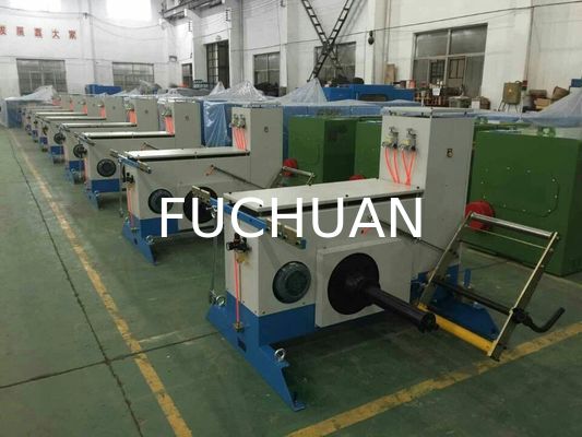 เครื่องพันสายทองแดงแบบหลายแกนพร้อมระบบดึงสายอัตโนมัติ