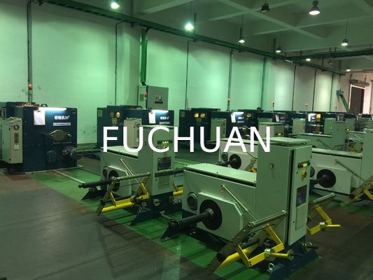 เครื่องพันเกลียวสายไฟแบบบิดเกลียวคู่ ISO สำหรับลวดทองแดงขนาด 0.52 มม.