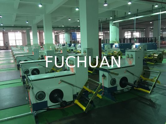 เครื่องพันเกลียวสายไฟแบบบิดเกลียวคู่ ISO สำหรับลวดทองแดงขนาด 0.52 มม.