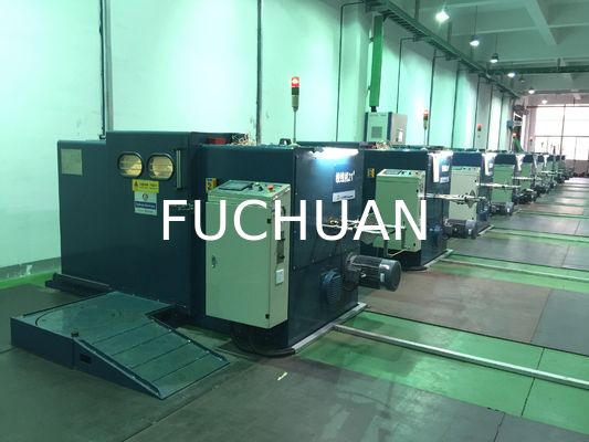 เครื่องพันเกลียวสายไฟแบบบิดเกลียวคู่ ISO สำหรับลวดทองแดงขนาด 0.52 มม.