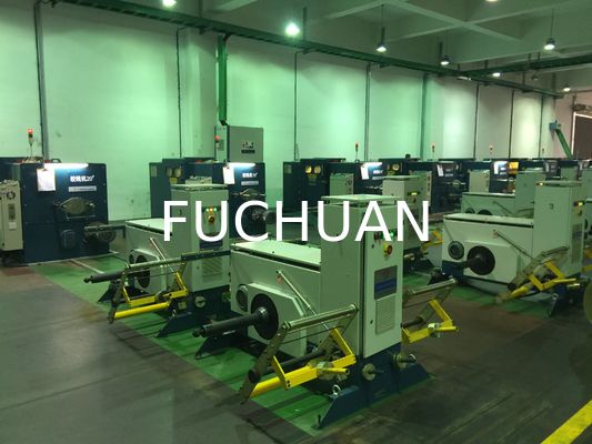 เครื่องพันเกลียวสายไฟแบบบิดเกลียวคู่ ISO สำหรับลวดทองแดงขนาด 0.52 มม.