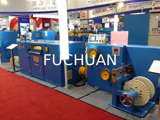 เครื่องตีเกลียวลวดความเร็วสูง Sky Blue 400x25x276 Pay Off Bobbin Equipment