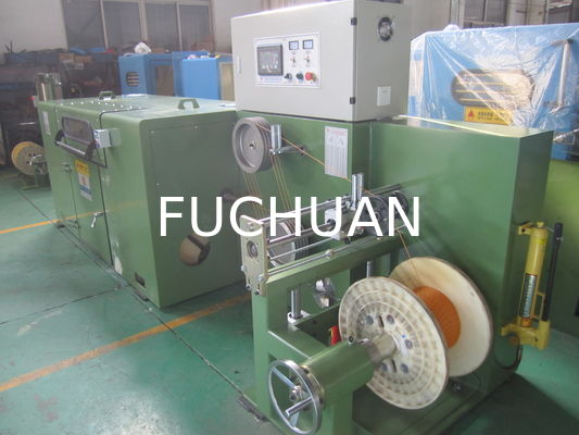 เครื่องตีเกลียวลวดความเร็วสูง Sky Blue 400x25x276 Pay Off Bobbin Equipment