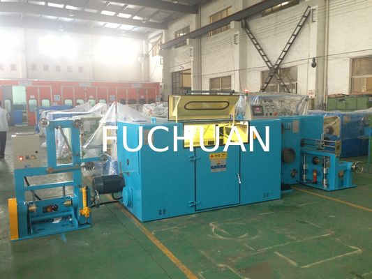 เครื่องตีเกลียวลวดความเร็วสูง Sky Blue 400x25x276 Pay Off Bobbin Equipment
