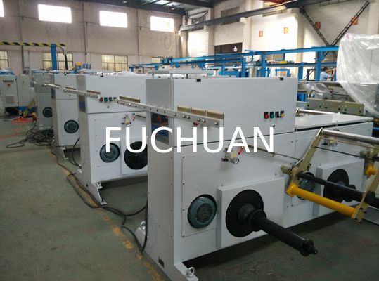 เครื่องพันเกลียวลวดทองแดงที่ใช้งานอยู่สี่เพลา Bobbins เส้นผ่านศูนย์กลาง 800