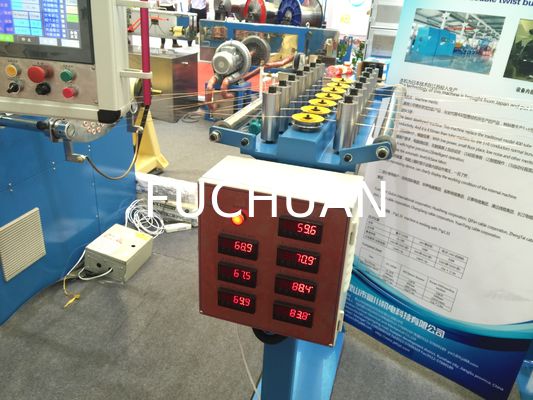 เครื่องพันลวดทองแดงคู่แกนลวดบิดอุปกรณ์อัตโนมัติ