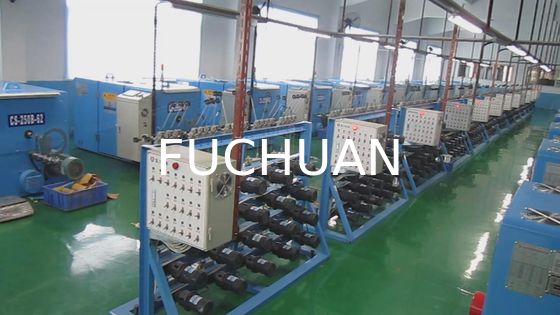 เครื่องพันสายไฟ Fuchuan สีฟ้าอ่อน พื้นที่หน้าตัดการตีเกลียว 0.0014 - 0.035 ตร.มม.