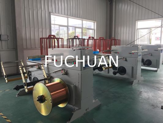 PLC Double Twist Bunching Machine อุปกรณ์ Twister ลวดทองแดงอัตโนมัติ