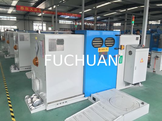 PLC Double Twist Bunching Machine อุปกรณ์ Twister ลวดทองแดงอัตโนมัติ