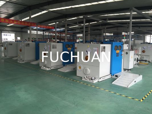 PLC Double Twist Bunching Machine อุปกรณ์ Twister ลวดทองแดงอัตโนมัติ