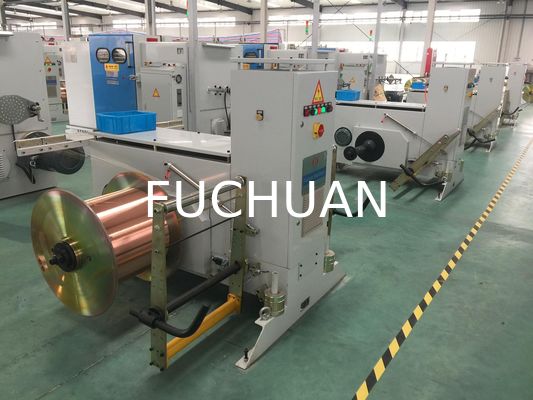 PLC Double Twist Bunching Machine อุปกรณ์ Twister ลวดทองแดงอัตโนมัติ