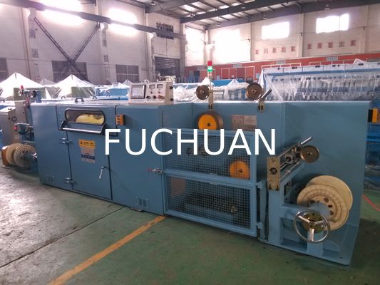 สาย LAN อุปกรณ์เครื่องบิดลวดบิดคู่ FUCHUAN อัตโนมัติ