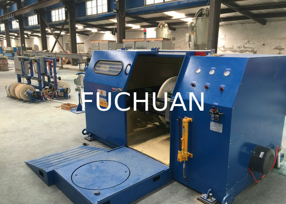 เครื่องพันสายทองแดง Fuchuan แบบแกนเดี่ยว ความเร็วสูงสุด 500 รอบต่อนาที