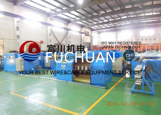 เครื่องพันลวดทองแดงที่ให้ผลผลิตสูง 19 ชิ้น 2,000 รอบต่อนาทีคอนโทรลเลอร์ PLC