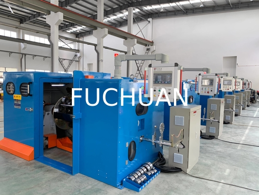 7.5KW พลังงาน อัตโนมัติทองแดง สายอัดเครื่อง 100m / นาที ความเร็ว