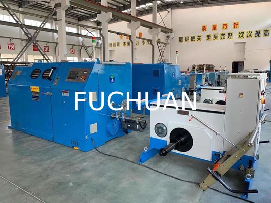 ความเร็วที่รวดเร็ว 4500KG เครื่องพันลวดทองแดง 0.2-1.04 มม. การผลิตลวดเส้นผ่านศูนย์กลาง