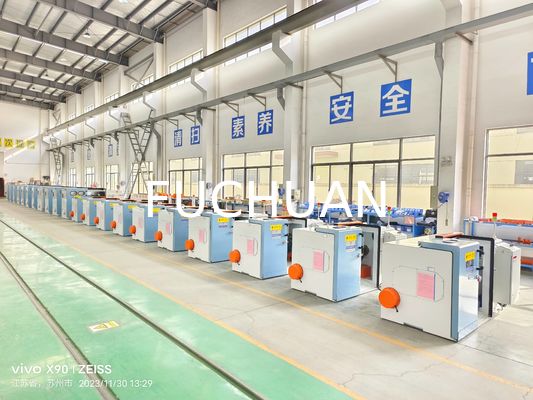 เครื่องพันลวดทองแดงอัตโนมัติความเร็วสูง 4500KG การผลิตสายไฟ