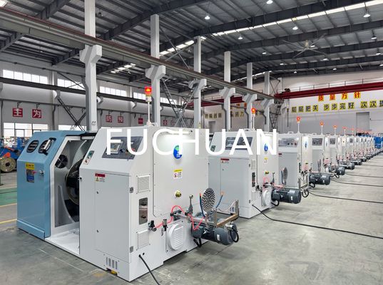 เครื่องพันลวดทองแดง 7.5KW เส้นผ่านศูนย์กลางของสาย 0.2-1.04 มม. กำลังการผลิตไฟฟ้า 4500KG