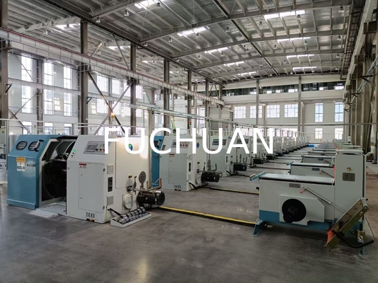 220V / 380V โวลเตชั่น อัตโนมัติ เครื่องผสมสายทองแดง ด้วยความเร็ว 110m / นาที