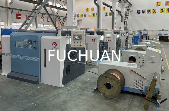 S หรือ Z Twistทิศทางทองแดงสาย Bunching Twisting Buncher เครื่องไฟฟ้าเปลี่ยน pitches กับระบบควบคุม PLC