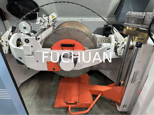 Advanced Electronic Pitches Double Twist Buncher Stranding Machine สําหรับสายที่เหมาะสม