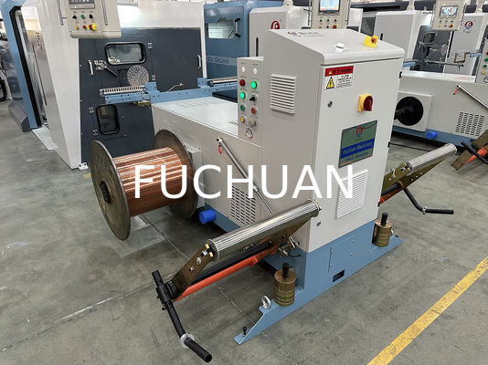 Fuchuan ความเร็วสูง Double Twisting Stranding ลวดทองแดงเครื่อง Bunching อิเล็กทรอนิกส์ Pitches