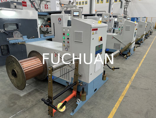 S หรือ Z Twistทิศทางทองแดงสาย Bunching Twisting Buncher เครื่องไฟฟ้าเปลี่ยน pitches กับระบบควบคุม PLC