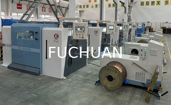 S หรือ Z Twistทิศทางทองแดงสาย Bunching Twisting Buncher เครื่องไฟฟ้าเปลี่ยน pitches กับระบบควบคุม PLC