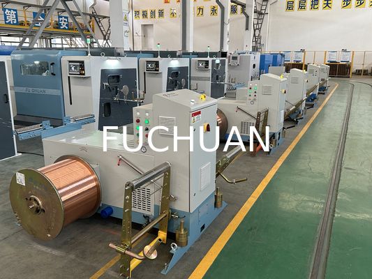 เครื่องพันเกลียวคู่ความเร็วสูง Fuchuan อุปกรณ์ตัวนำตัวนำ