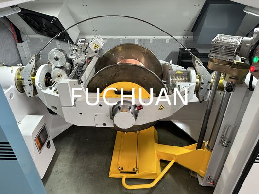 เครื่องพันเกลียวคู่ความเร็วสูง Fuchuan อุปกรณ์ตัวนำตัวนำ