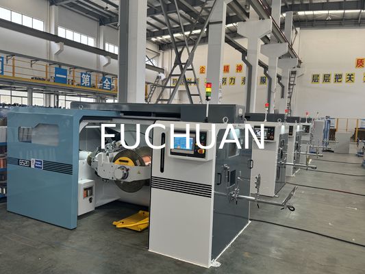 เครื่องพันเกลียวคู่ความเร็วสูง Fuchuan อุปกรณ์ตัวนำตัวนำ