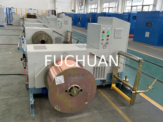 ลวดทองแดงพันเกลียวลวดทองแดง 630 เครื่องพันเกลียวคู่ Fuchuan