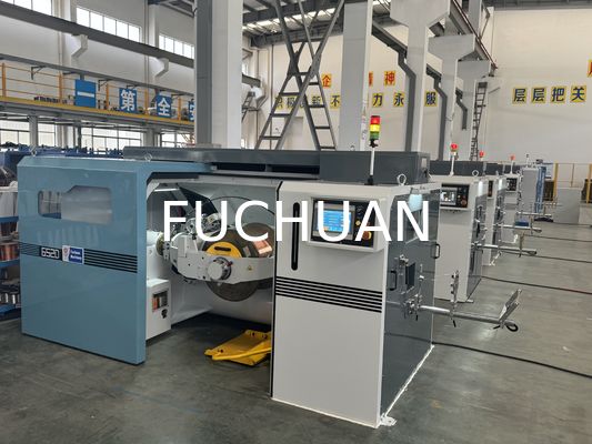 ลวดทองแดงพันเกลียวลวดทองแดง 630 เครื่องพันเกลียวคู่ Fuchuan